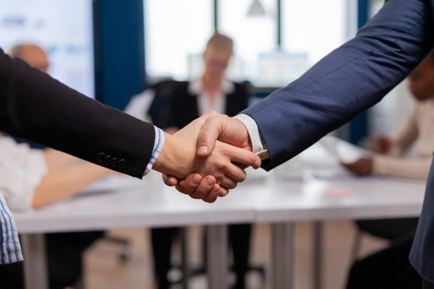 Hand-shake
